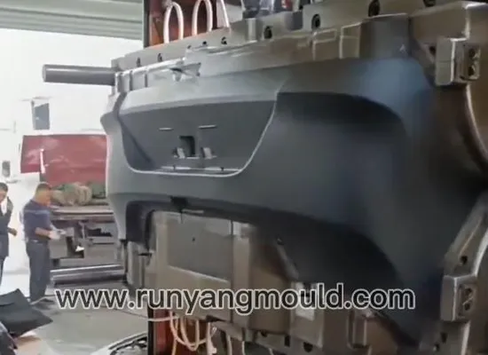 ベンツマイバッハ自動車プラスチック射出バンパー金型に適用